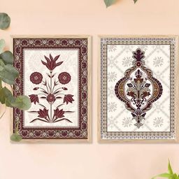 WALLLANE Brown Wood Wall Art-picture-17