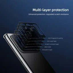 Nillkin Camera Lens Protector for Xiaomi Mi 11 Ultra (6.81" Inch) Camera Guard Invisi Film image 4