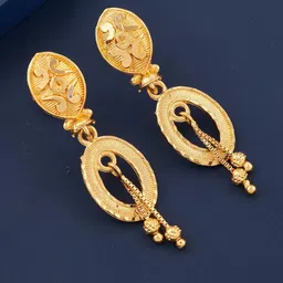 DIVASTRI Gold-Plated Brass Earrings image 4