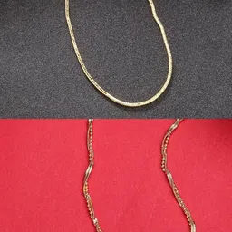 Anouk Pack of 2 Gold-Plated Chain-picture-10