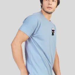 Greylongg Men Printed Applique T-shirt image 3