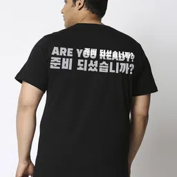 Bewakoof Plus Men Printed T-shirt image 3