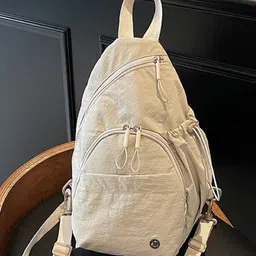 CORSICA Women Solid Padded Canvas Backpack-picture-30