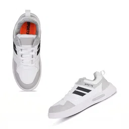 DRACKFOOT Men Colourblocked Round Toe Lace-Ups Sneakers image 4