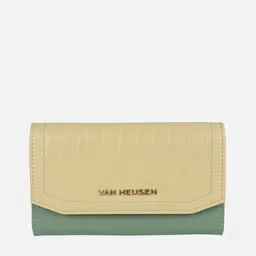 Van Heusen Woman Women Colourblocked Leather Two Fold Wallet-picture-18