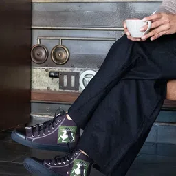 KobSook Men Printed Sneakers image 5