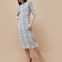 CODE by Lifestyle Print A-Line Dress-picture-4