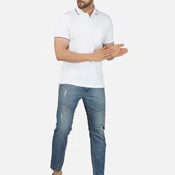 ALARM Men Polo Collar Pockets T-shirt-image-33