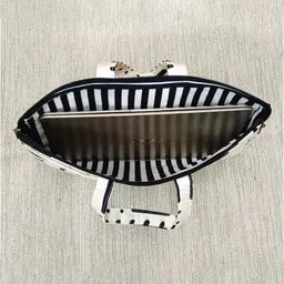 Gulaab Jaipur Unisex Striped Pure Cotton Laptop Bag image 4