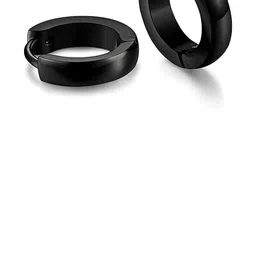 JaiShree Jewels Men Brass-Plated Circular Shaped Hoop Earrings-image-83