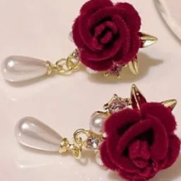 AKISON JEWELS Rose Earrings-picture-21