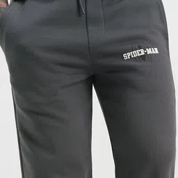 HIGHLANDER Marvel Men Printed Baggy Fit Trousers With Hd Print image 2