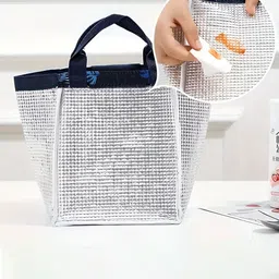 NFI essentials Adults Floral Printed Insulated Lunch bags Travel Accessory image 5