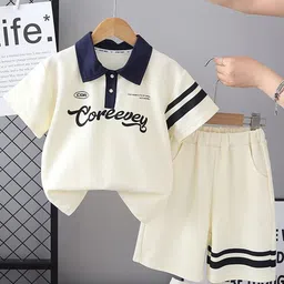 StyleCast x Revolte Boys Printed Polo Collar T-shirt With Shorts-picture-13