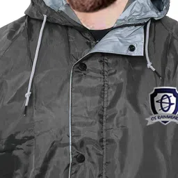 trust ous Solid Men Raincoat image 2