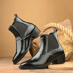 The Roadster Lifestyle Co Men Square To Chelsea Boots-picture-40