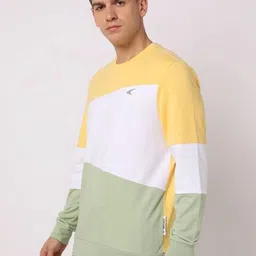 Performax Men Colourblocked Sweatshirt image 5