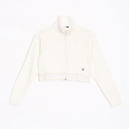 Allen Solly Junior Girls Solid Crop Sweaters-picture-0