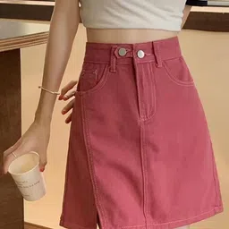 StyleCast Women Straight Mini Skirt-image-5