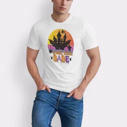 Seekbuylove Men Printed Bio Finish T-shirt-picture-26