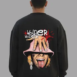 TheBTclub Men Ruthless Typography Sweatshirt-picture-24