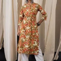 Anouk Women Floral Printed Kurta-image-59