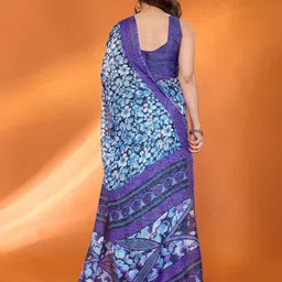 Anouk Floral PrintedKota Saree image 2