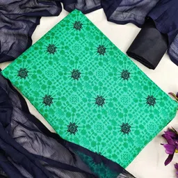 KALINI Embroidered Unstitched Dress Material-picture-20