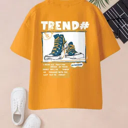 BAESD Boys Pack Of 2 Printed Drop-Shoulder Sleeves Oversized Pure Cotton T-shirts image 3