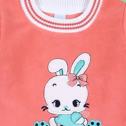 V-Mart Girls Printed T-shirt with Pyjamas image 4