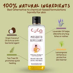 Coco Crush Natural Mosquito Repellent Oil- 50 ml image 2