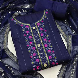 Maroosh Embroidered Unstitched Dress Material-picture-15