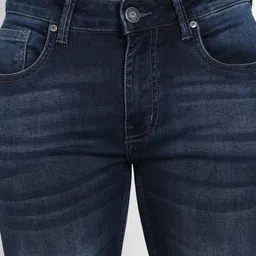 MEGHZ Men Micheal Slim Fit Heavy Fade Stretchable Jeans image 5