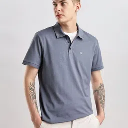 Calvin Klein Jeans Men Polo Collar T-shirt image 3