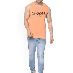 Slowloris Men Pack Of 2 Printed Bio-Wash Combed Cotton Innerwear Vest image 4