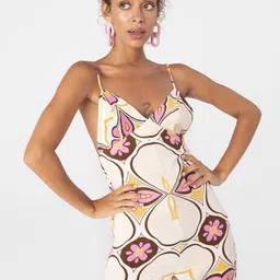 Zwankee Kaleidoscopic Women Printed Basic Jumpsuit image 4