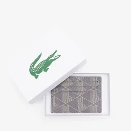 Lacoste Men Abstract Printed Card Holder-image-2
