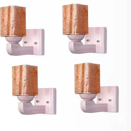 1ST TIME Orange Solid Glass Traditional Cylinder Wall Lamps Wall Lamps-image-31