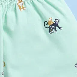 Toonyport Boys Printed Round Neck Pure Cotton T-Shirt With Shorts image 2