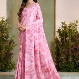 Garden Vareli Tie and Dyed Saree image 3