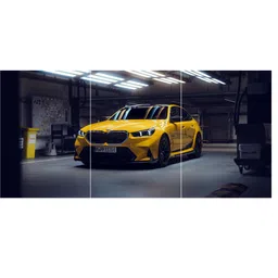 BMW M5 Sedan Split Wall Poster set of 3 | A4 size Poster for Room decor & Office wall decor art Photographic Paper-image-5