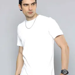 Moda Rapido Round Neck Cotton T-shirt image 1
