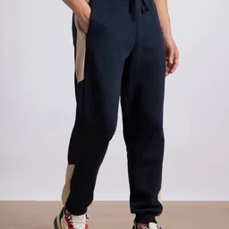 Jockey Men Super Combed Cotton Rich Fleece Fabric Regular Fit Jogger with Zipper Pockets image 3