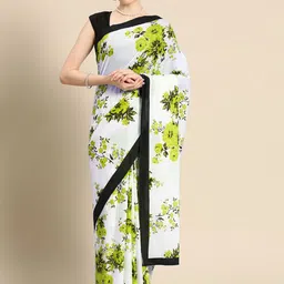 BUTA BUTI Floral Printed Pure Cotton Saree-picture-31