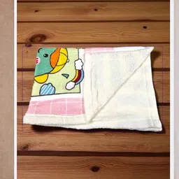 Butterthief Pink & Green Cartoon Characters Mink Heavy Winter 350 GSM Blanket image 2