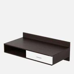 bluewud Reynold Wall Mounted Table in Wenge Finish image 3