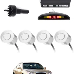 autofetch Universal 4 White Reverse Parking Sensor-AF25A196 Universal 4 White Reverse Parking Sensor-AF25A196 Parking Sensor-picture-19