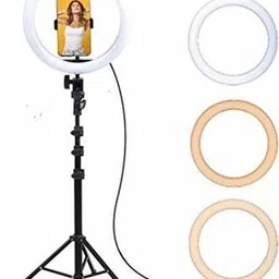 Paradox 10"Big Selfie LED Ring Light 7ft Tripod Stand live video Stream Phone Holder P54 Ring Flash-picture-38