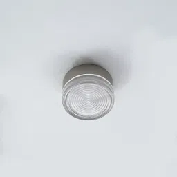 kapoor lampshades Hanna Round Flush Ceiling Light in Nickel Finish image 2