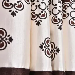 dtodexpress 152.4 cm (5 ft) Polyester Semi Transparent Window Curtain (Pack Of 2) image 2